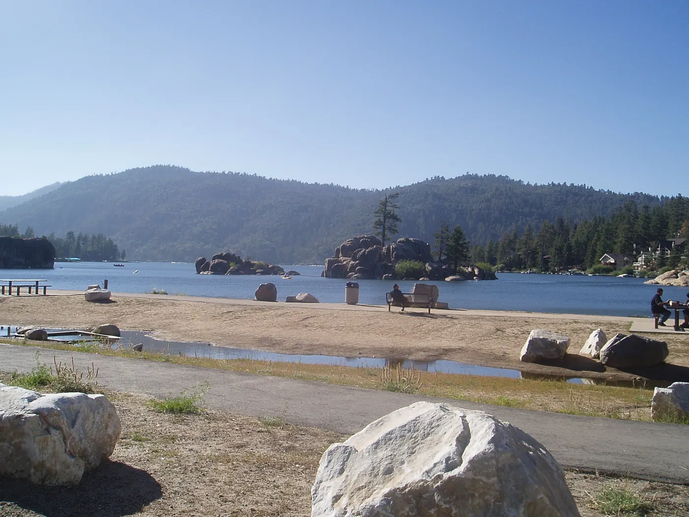 Big Bear Lake from Boulder Bay Park