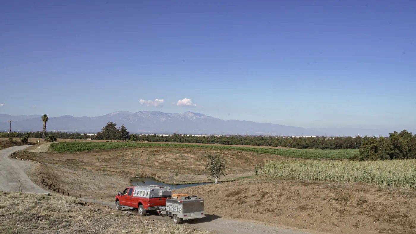 Farmland at Prado Recreation area, Chino, 2022
