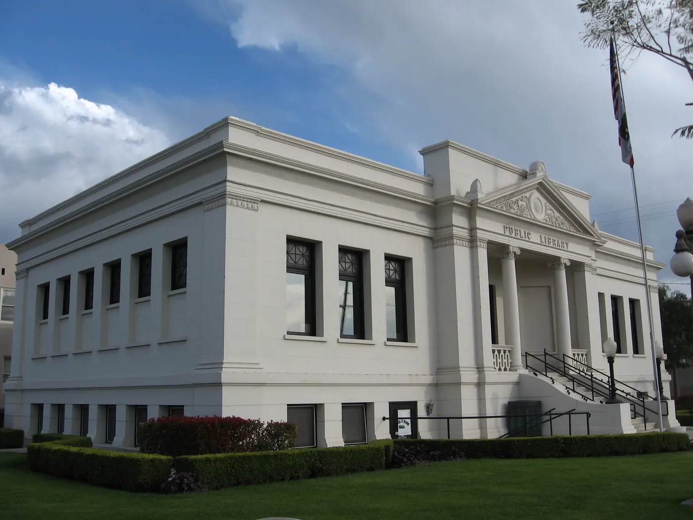 1908 Carnegie library building, now home to the Colton Area Museum, Colton, California