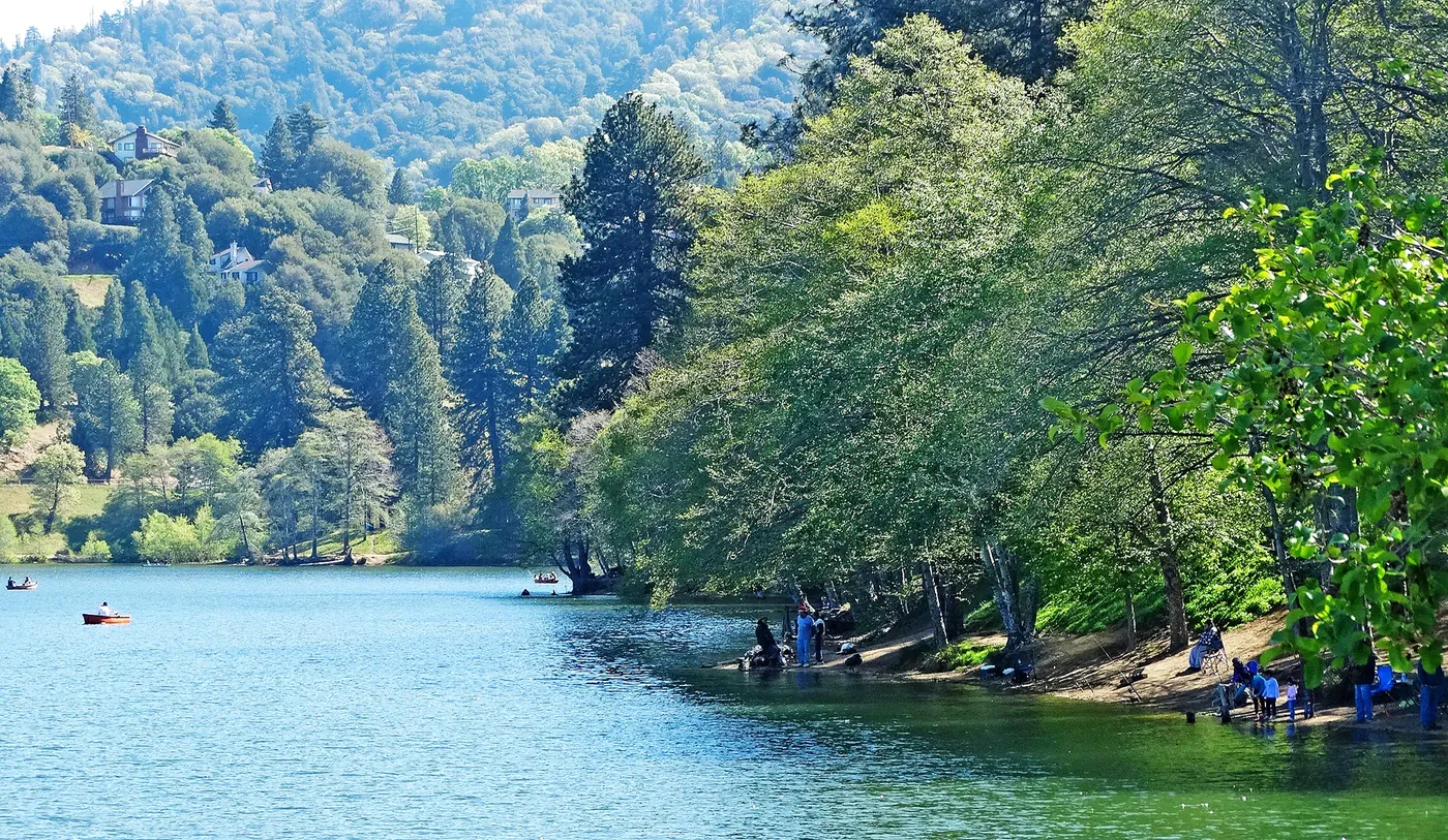 A day at Lake Gregory near Crestline