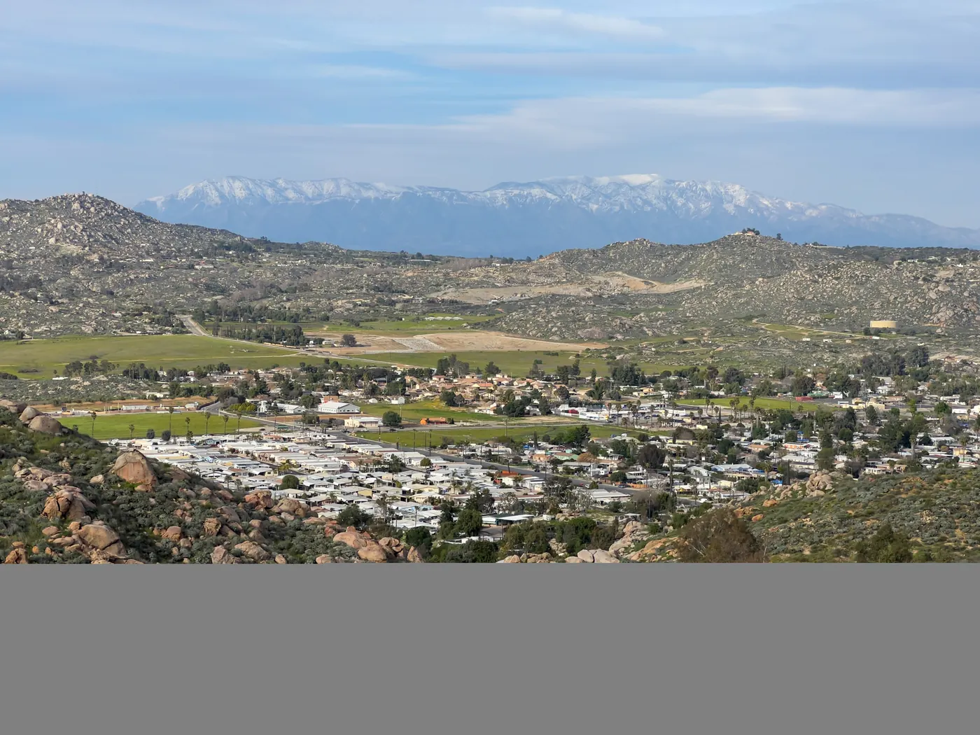 Homeland viewed from Double Butte