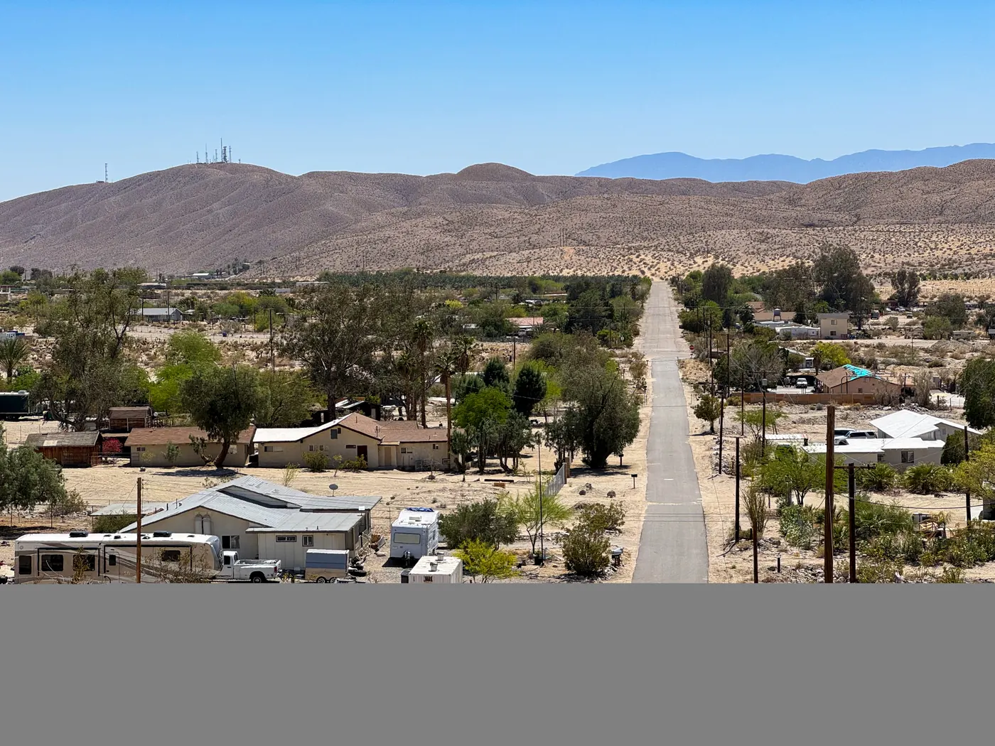Indio Hills with Santa Rosa Mountains