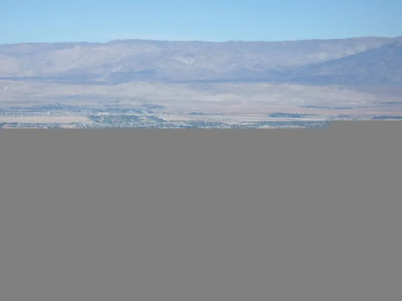 View of Palm Desert from a vista point on CA Hwy 74