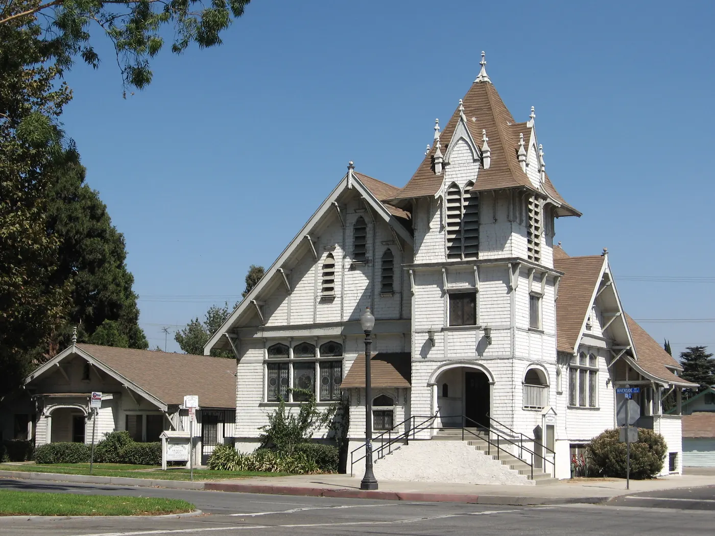 1907 First Christian Church, now the Rialto Historical Society, Rialto, California