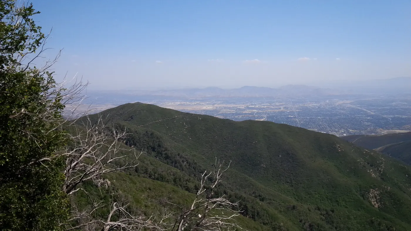 Rim of the World Highway (State Route 18) in the San Bernardino Mountains