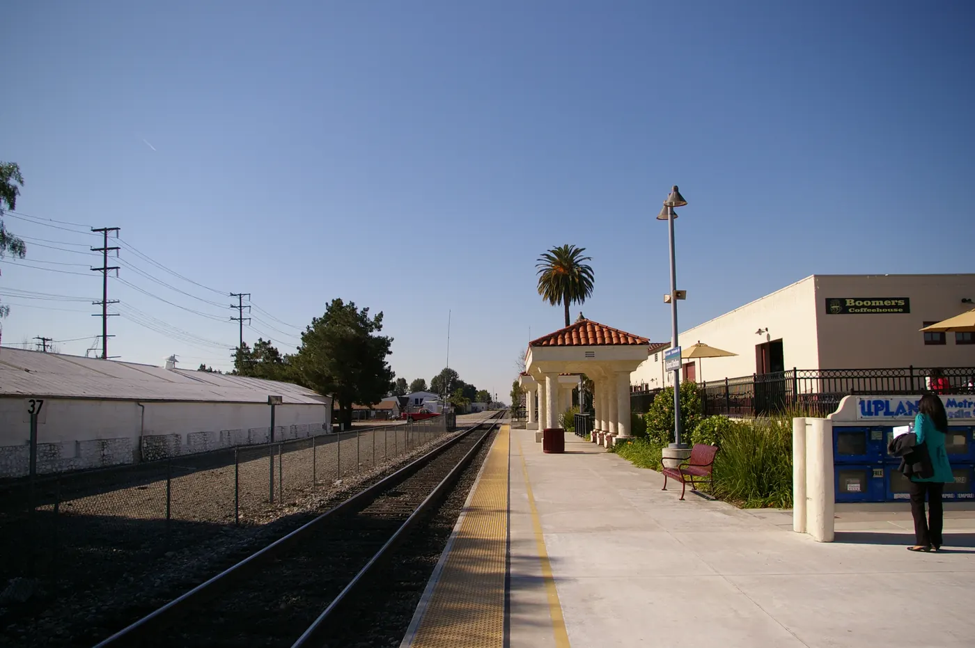 Upland Metrolink station