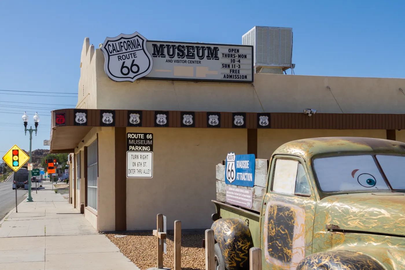 California Route 66 Museum on South D Street, Victorville