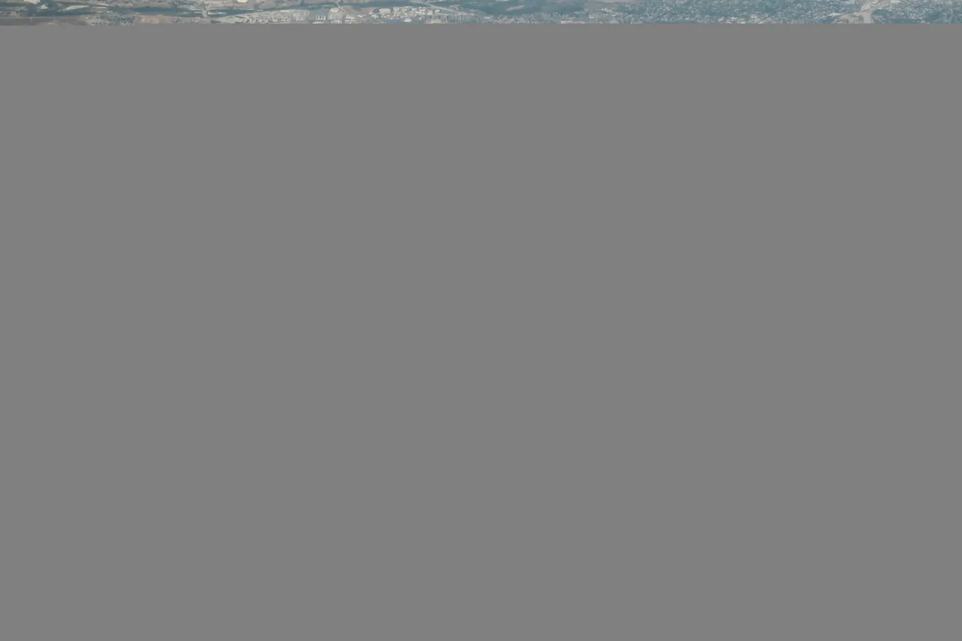 Aerial of Lake Mathews near Woodcrest