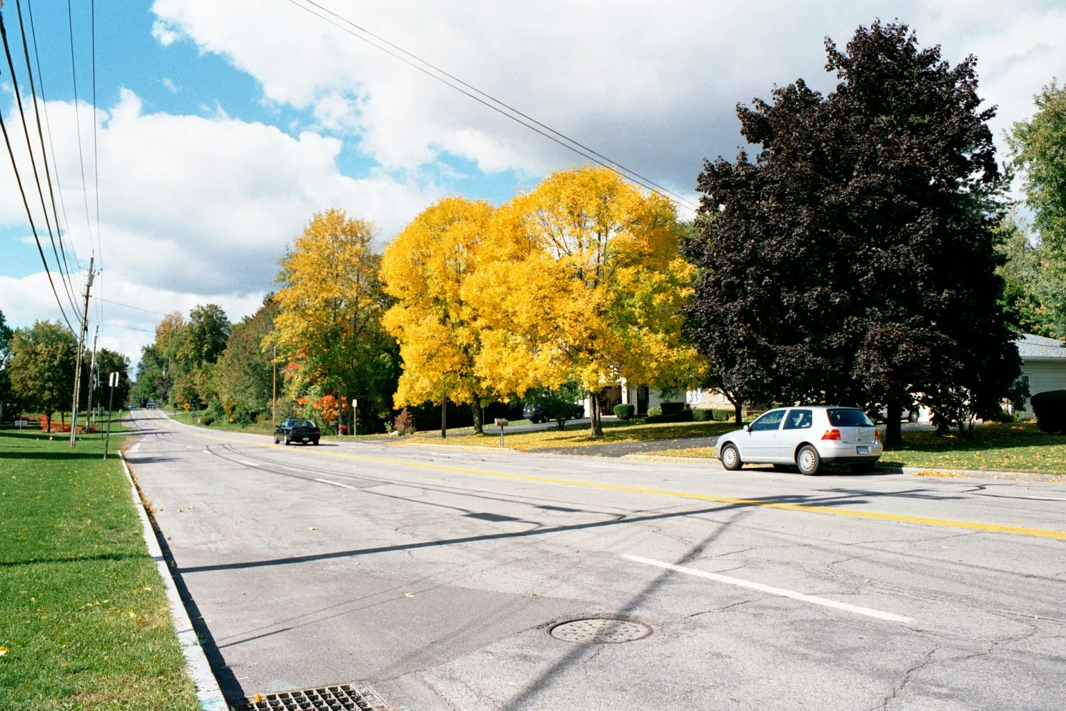 View along Crittenden Road in Brighton