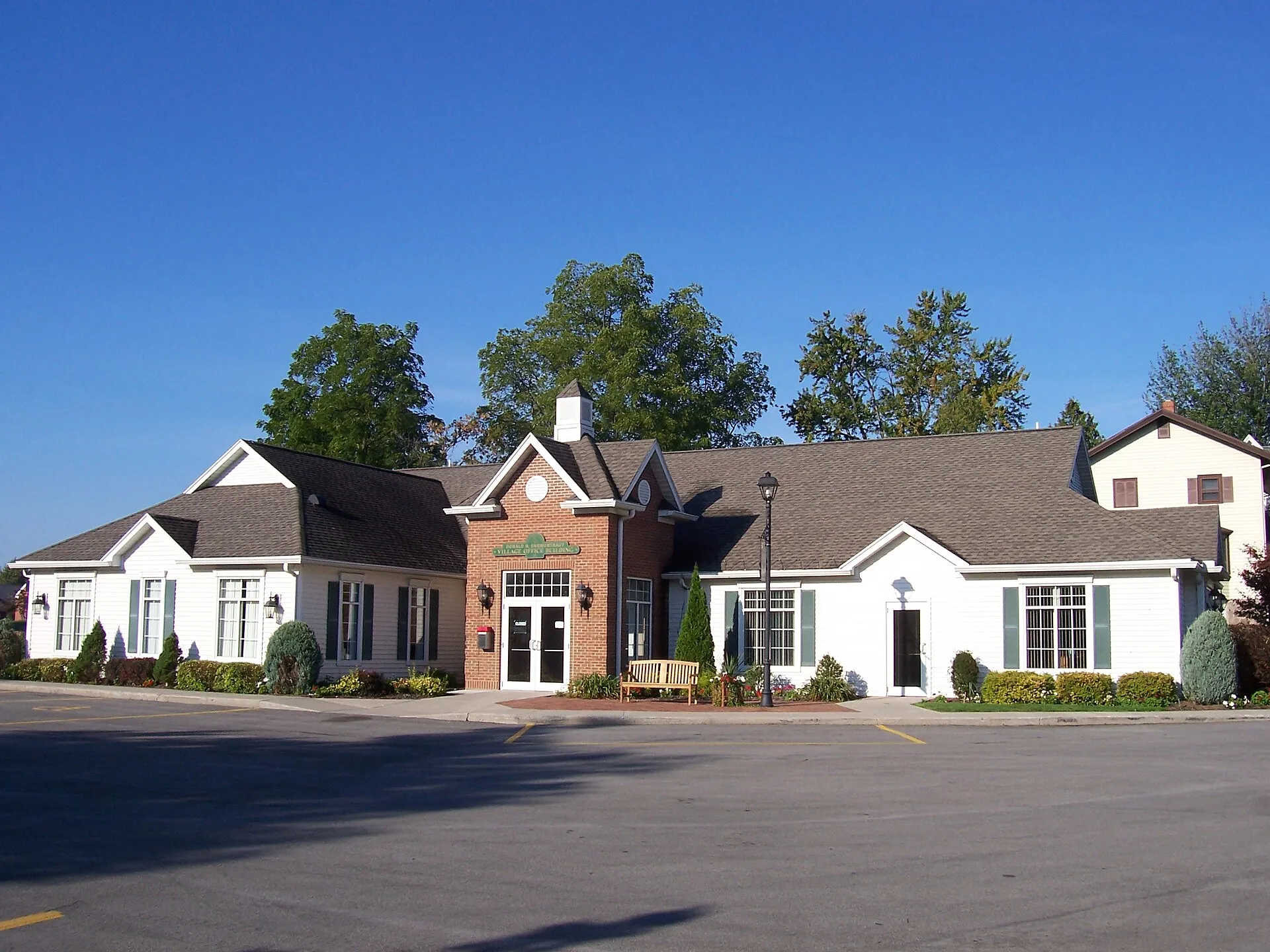 Churchville village hall, New York