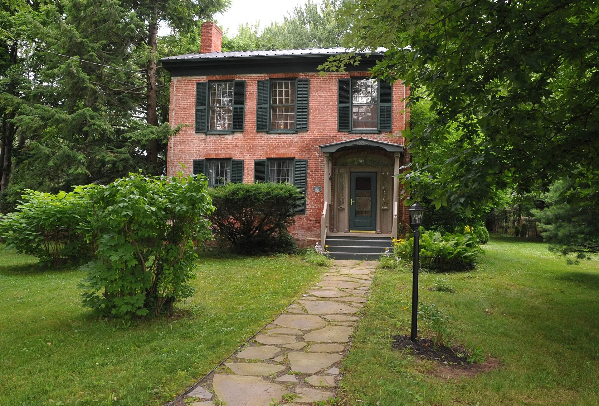 The Simeon B. Jewett House in the Clarkson Corners Historic District