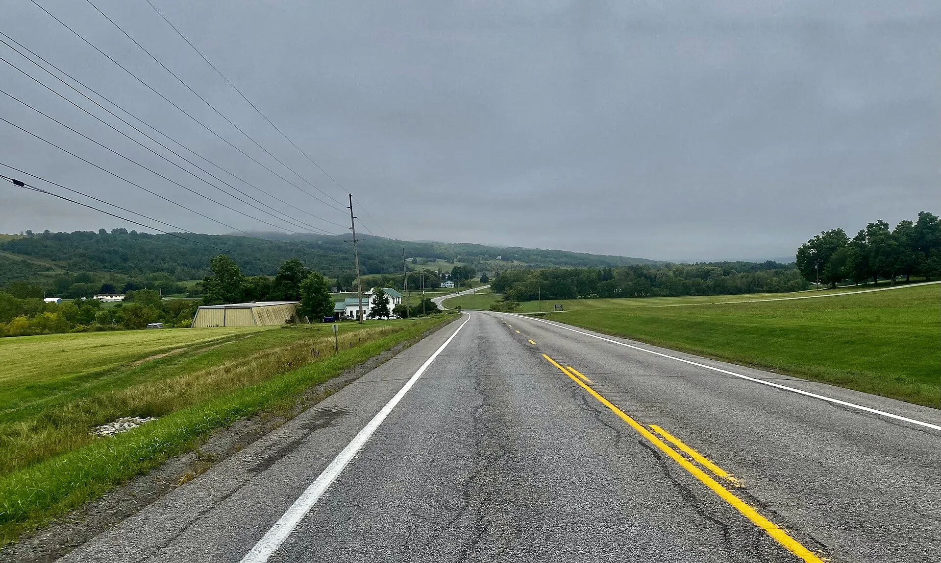 U.S. Route 20A near its eastern terminus East Bloomfield New York 20220904