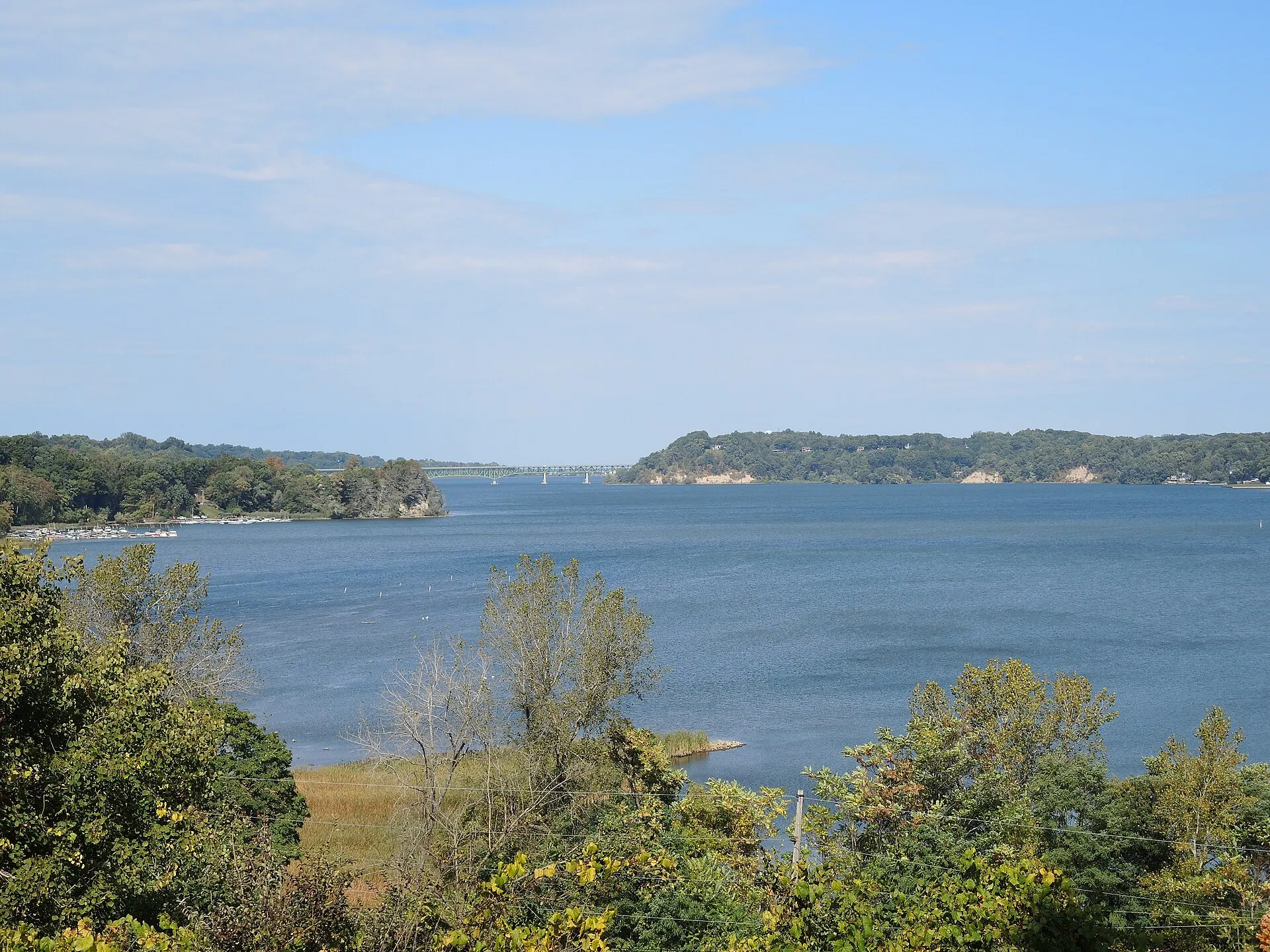 Irondequoit Bay viewed from Lucien Morin Park