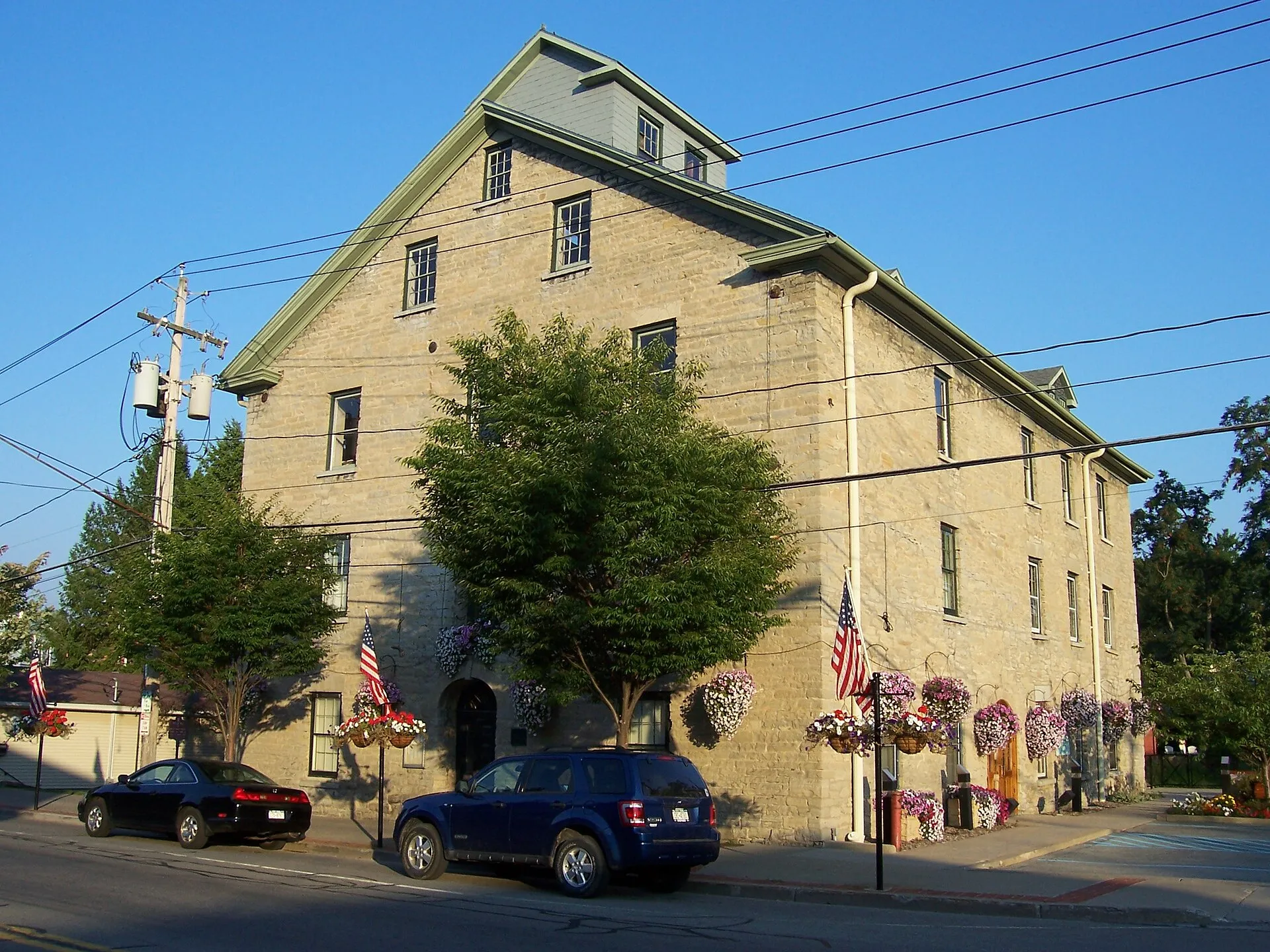 Mendon town hall, New York