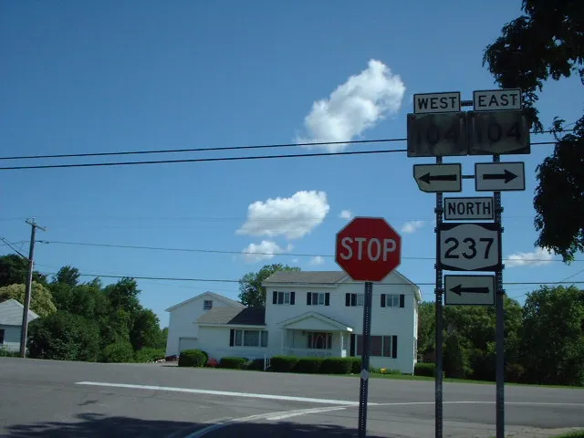 NY 237 at NY 104