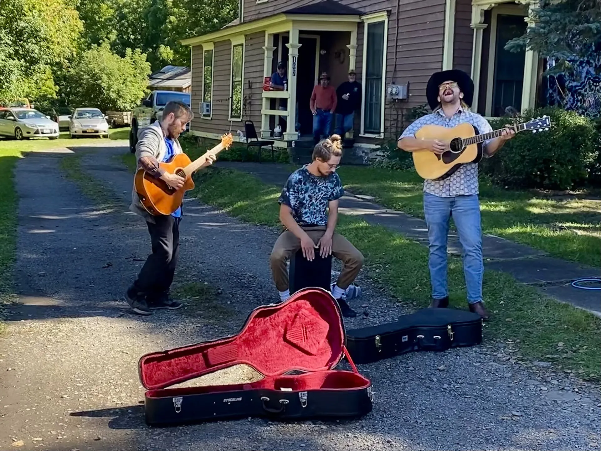 Buskers at Naples Grape Festival Naples New York 20220924