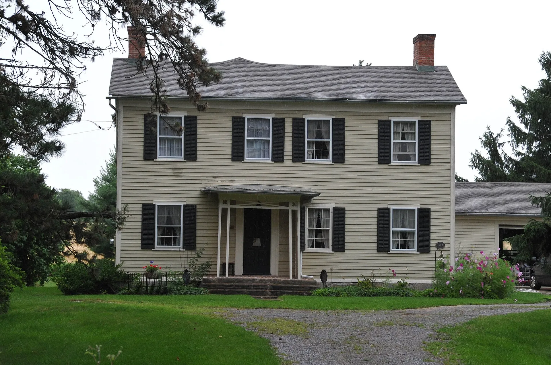 The William Shirts House (Camperdown Farm), built 1825, Scottsville