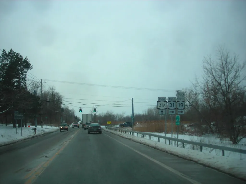 NY 31 at NY 31A in the town of Sweden