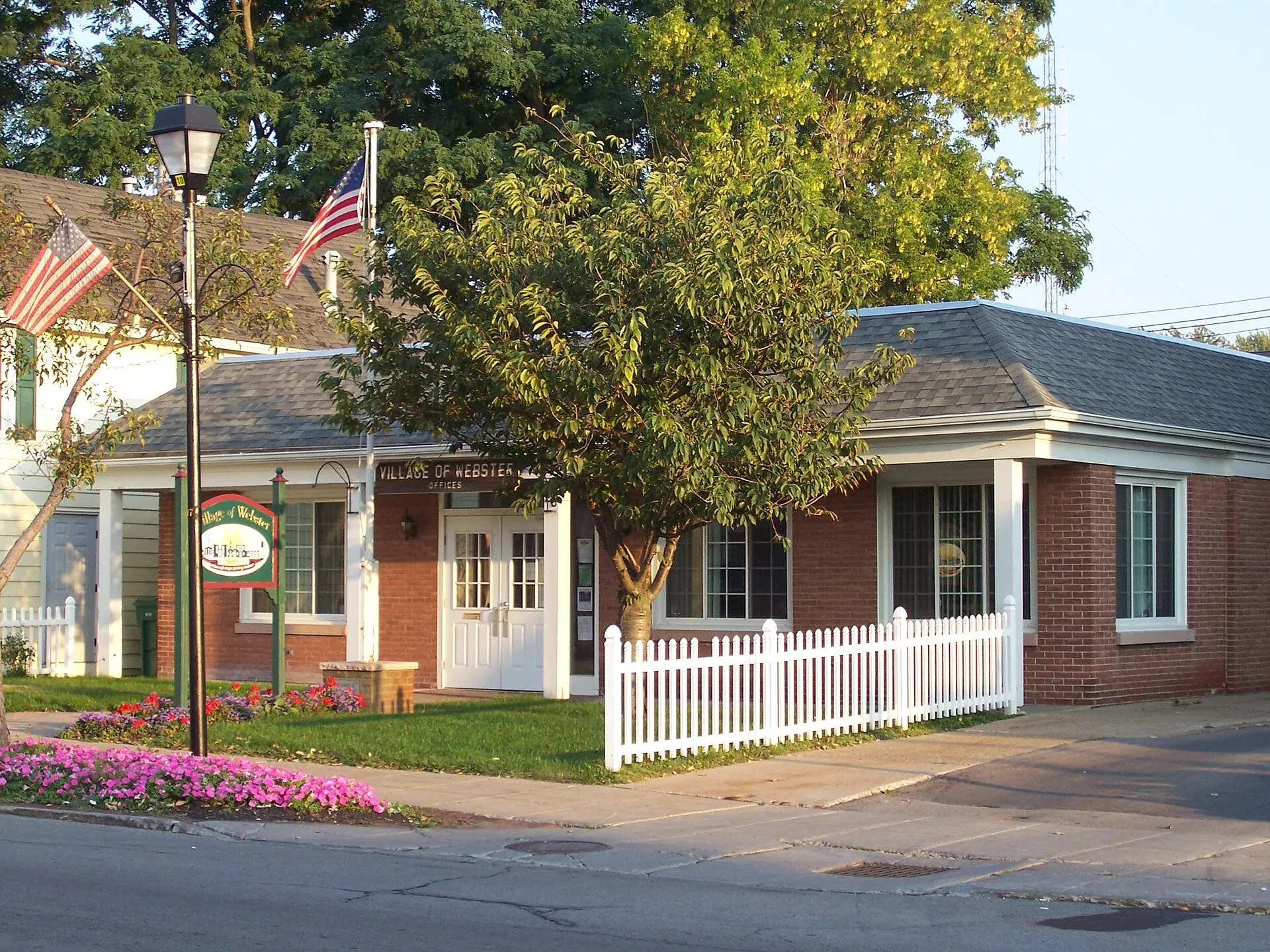 Webster village hall, New York
