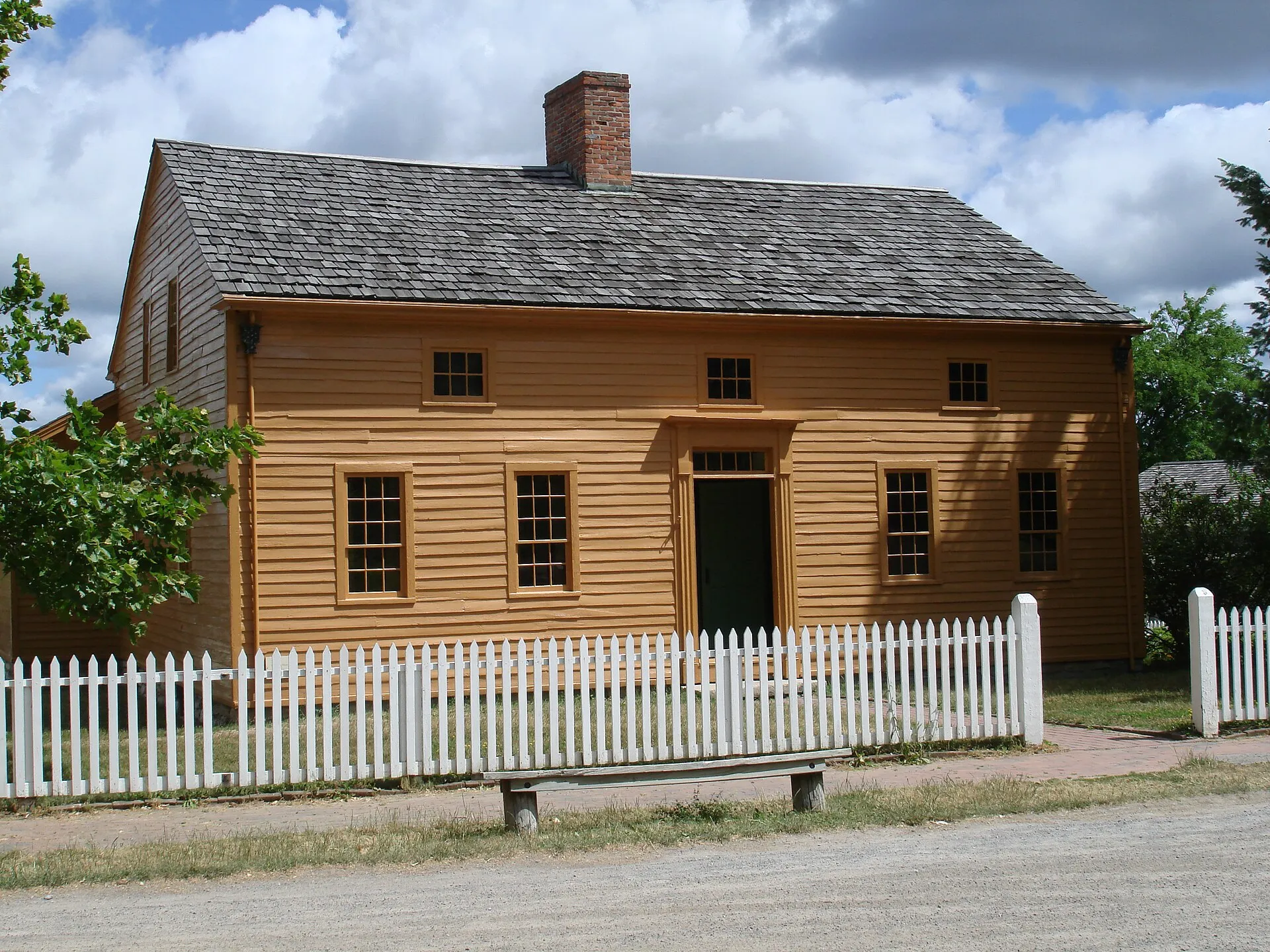 Genesee Country Village & Museum: the Colonial building