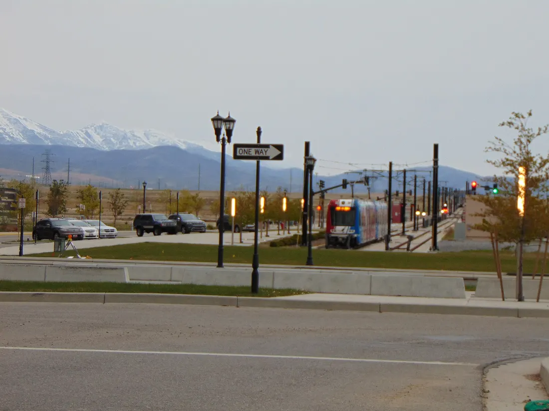 View of the south jordan 01 northwest at trax red line area