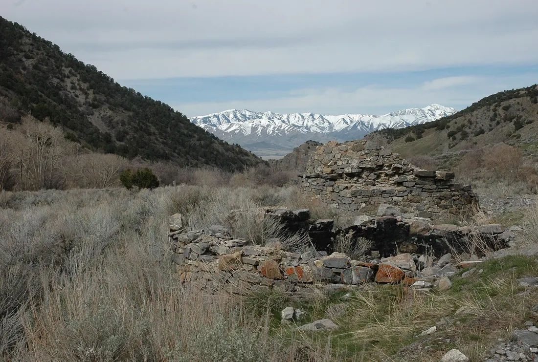 View of the stockton 01 soldier creek kilns stockton utah area