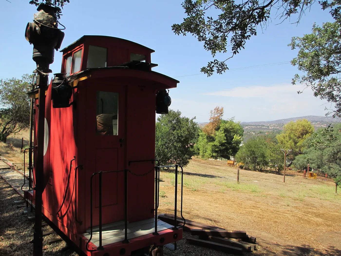 Descanso, Alpine & Pacific Railway caboose