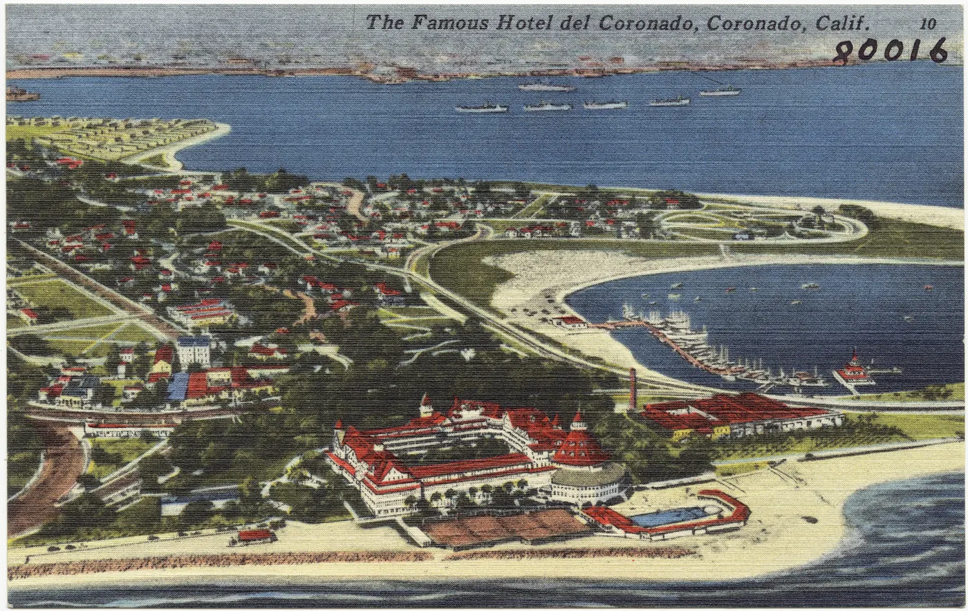 The historic Hotel del Coronado