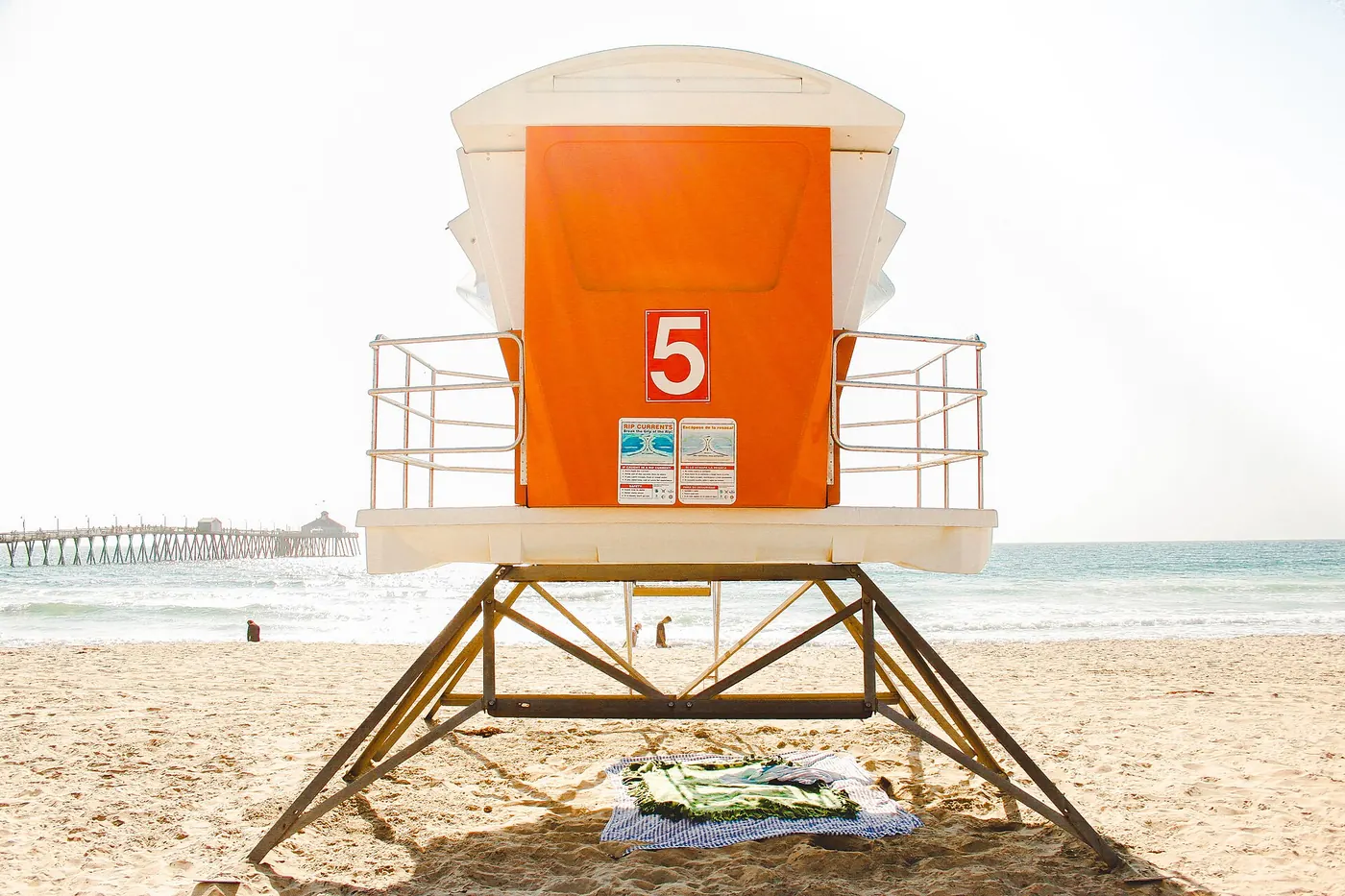 Lifeguard stand at Imperial Beach