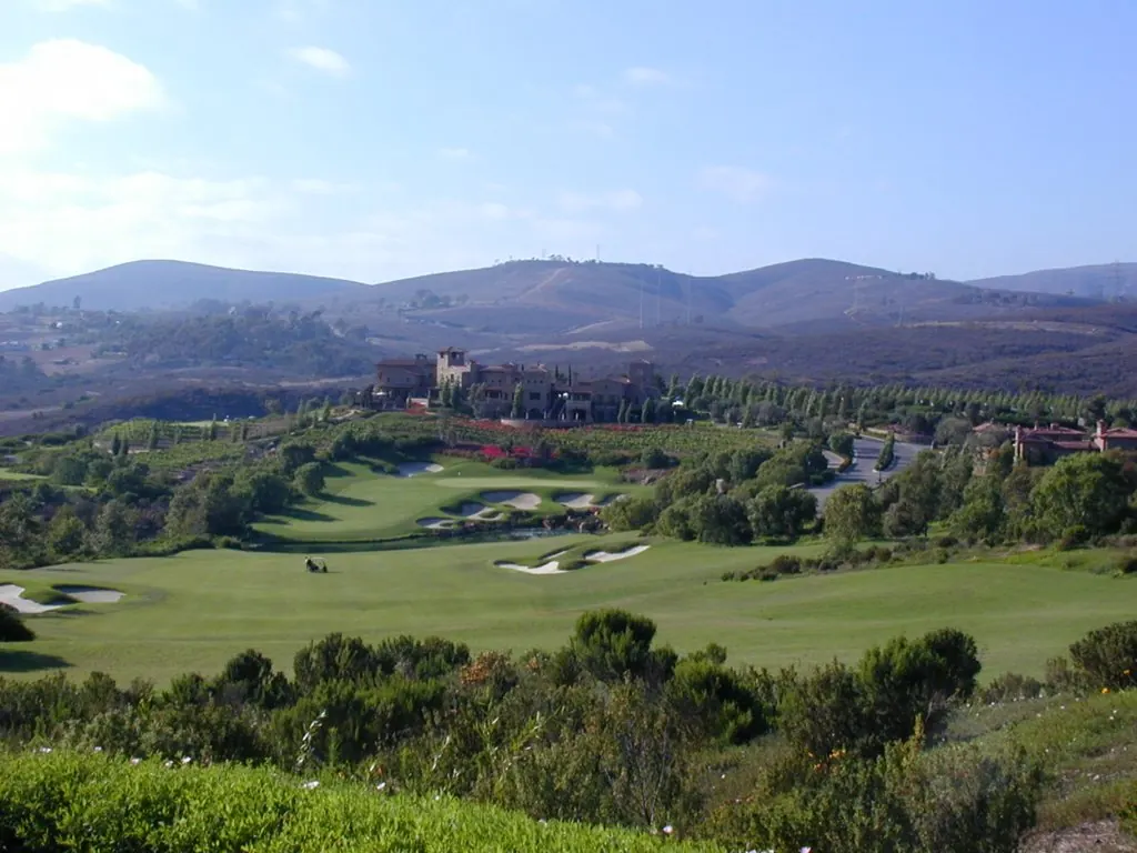 18th tee at The Bridges Golf Club, Rancho Santa Fe