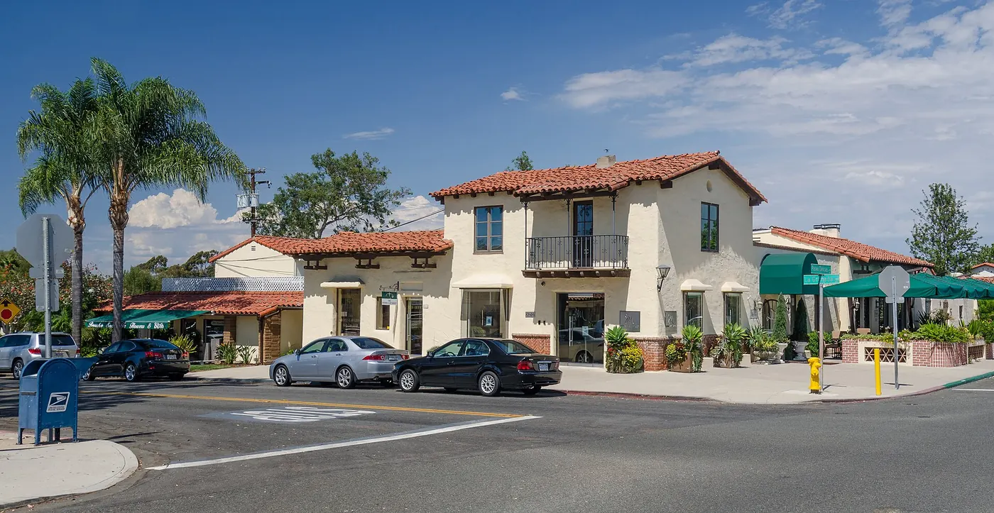 Street view in Rancho Santa Fe