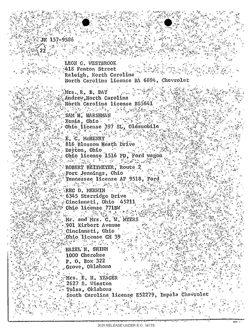 President Donald J. Trump signed Executive Order 14176, Declassification of Records Concerning the Assassinations of President John F. Kennedy, Senator Robert F. Kennedy, and the Reverend Dr. Martin Luther King, Jr., ...