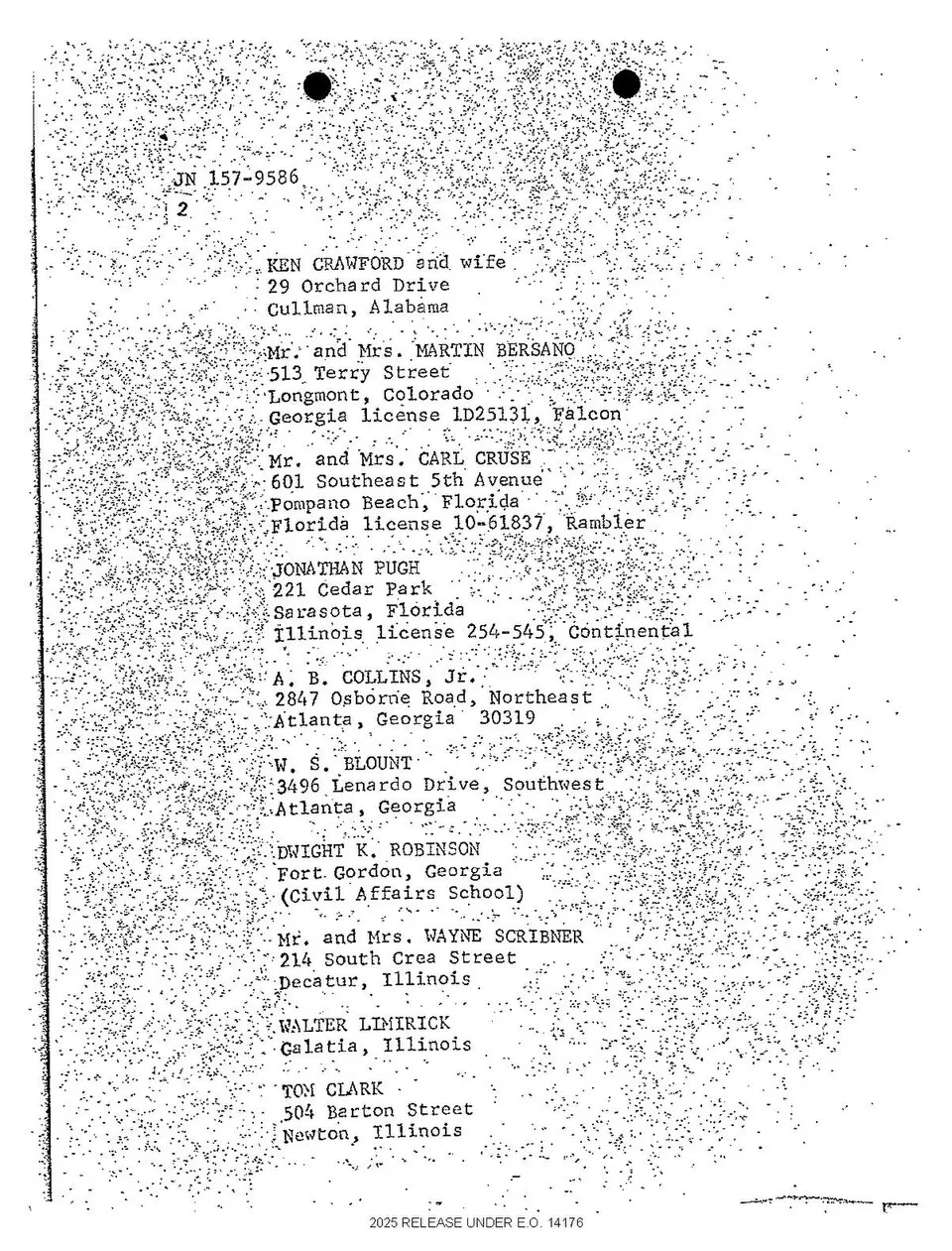 President Donald J. Trump signed Executive Order 14176, Declassification of Records Concerning the Assassinations of President John F. Kennedy, Senator Robert F. Kennedy, and the Reverend Dr. Martin Luther King, Jr., ...