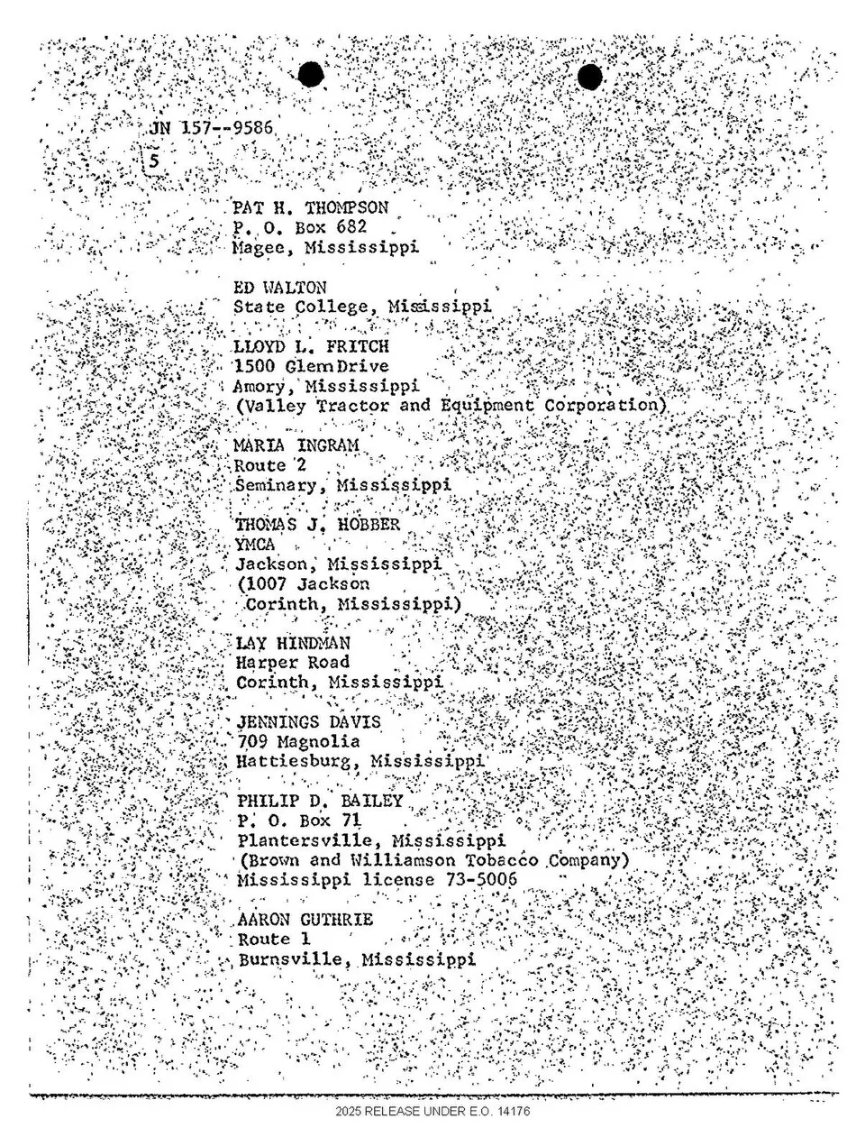 President Donald J. Trump signed Executive Order 14176, Declassification of Records Concerning the Assassinations of President John F. Kennedy, Senator Robert F. Kennedy, and the Reverend Dr. Martin Luther King, Jr., ...