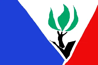 Flag of Hazelwood, Missouri, from 1971.