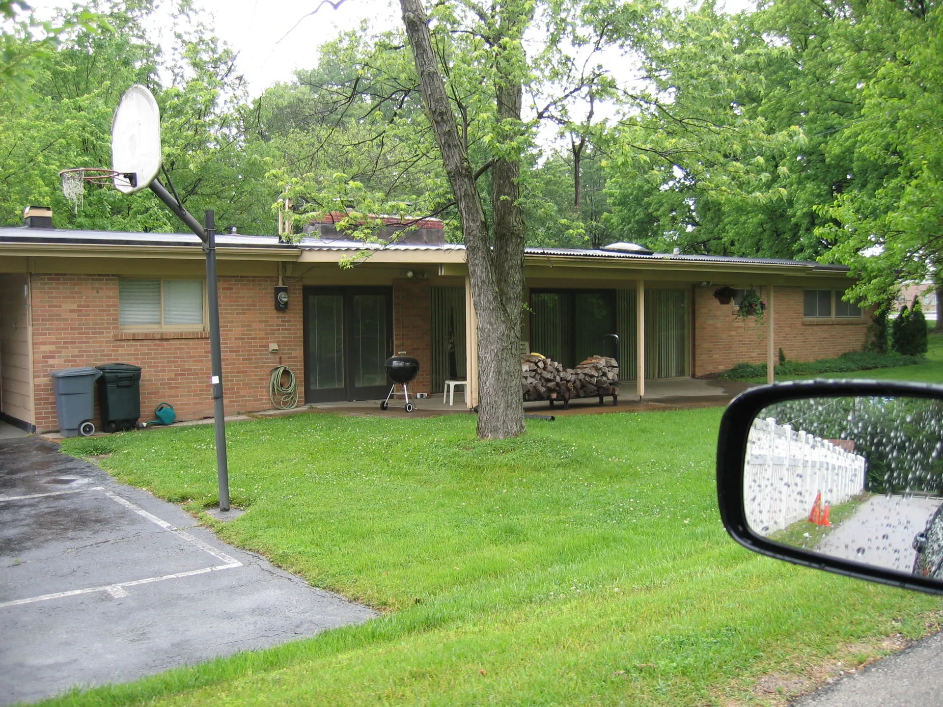 Photographer's boyhood home, located on Stoneyside Lane in Olivette, MO.