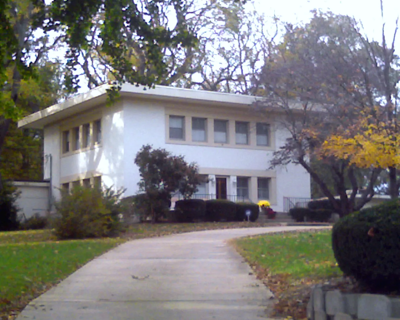 Gocke-Vance House, built from plans drawn by Frank Lloyd Wright, Overland, MO