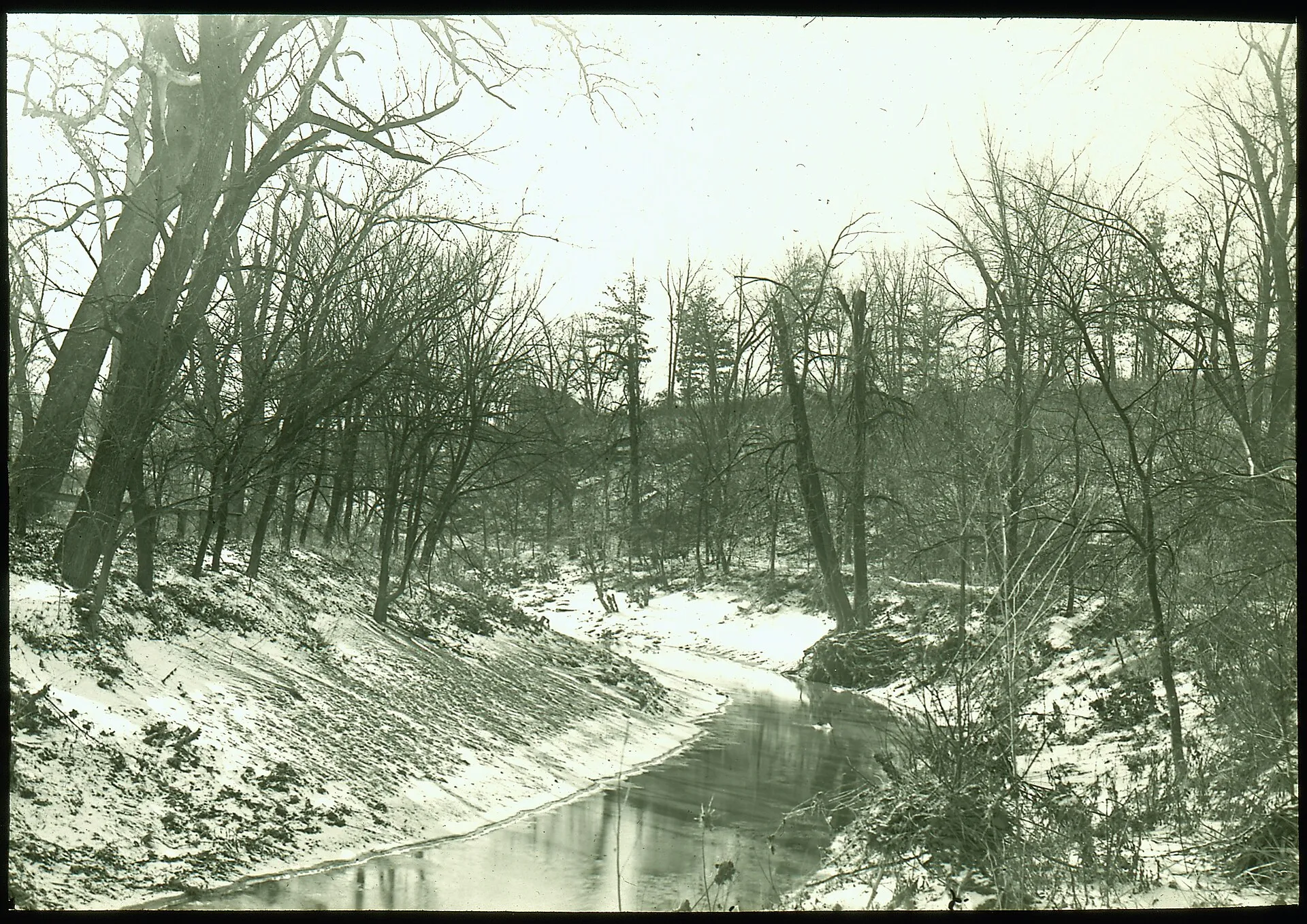 Title: River Des Peres - Edgebrook near Webster Groves, MO, taken by members of the Camera Club of Webster.