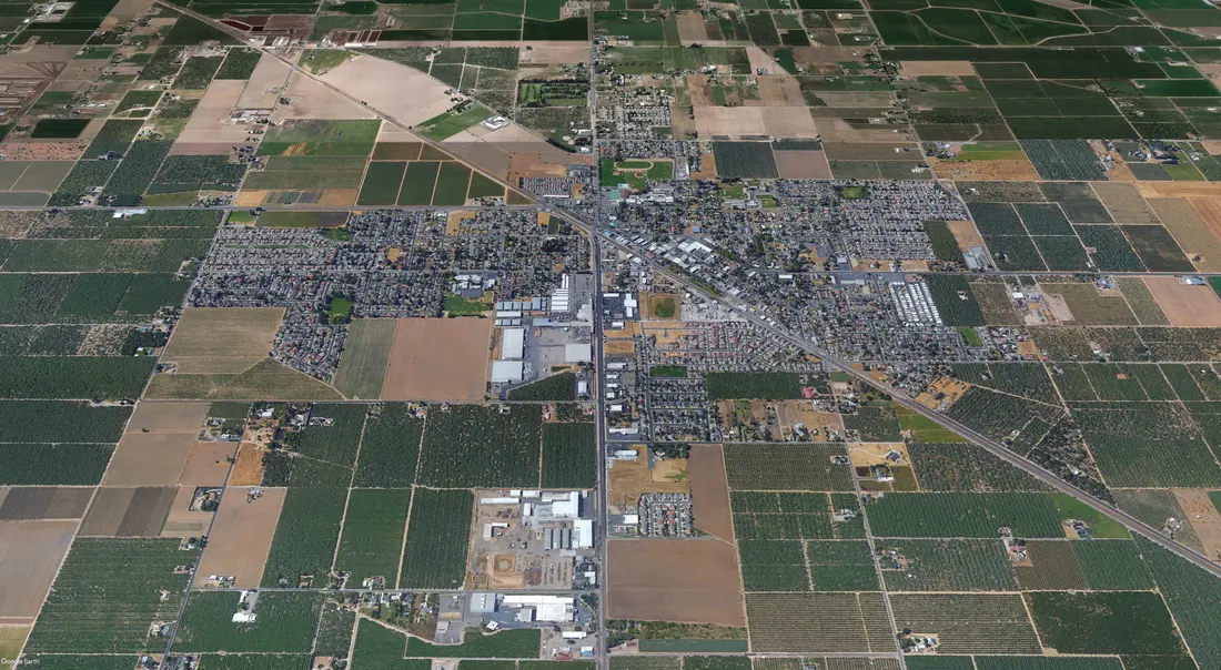 Aerial view of Escalon.