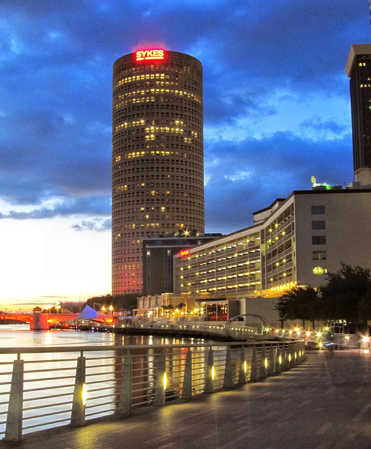 Tampa Riverwalk.