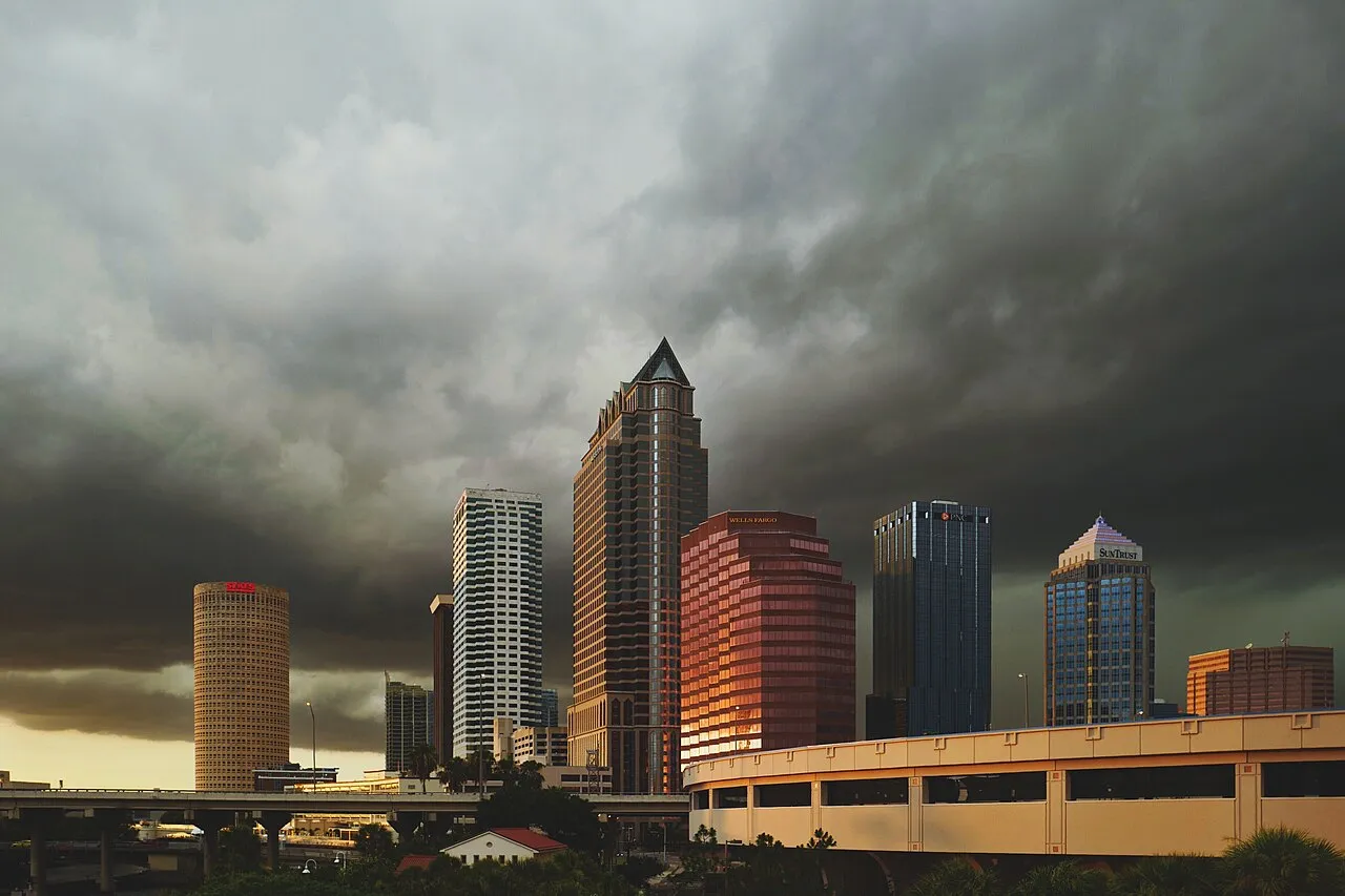 Tampa Riverwalk, Tampa, United States.