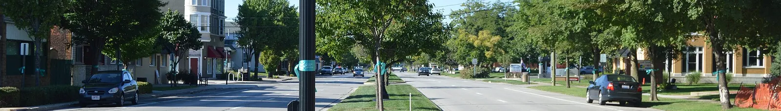 Rossford banner Superior Street.