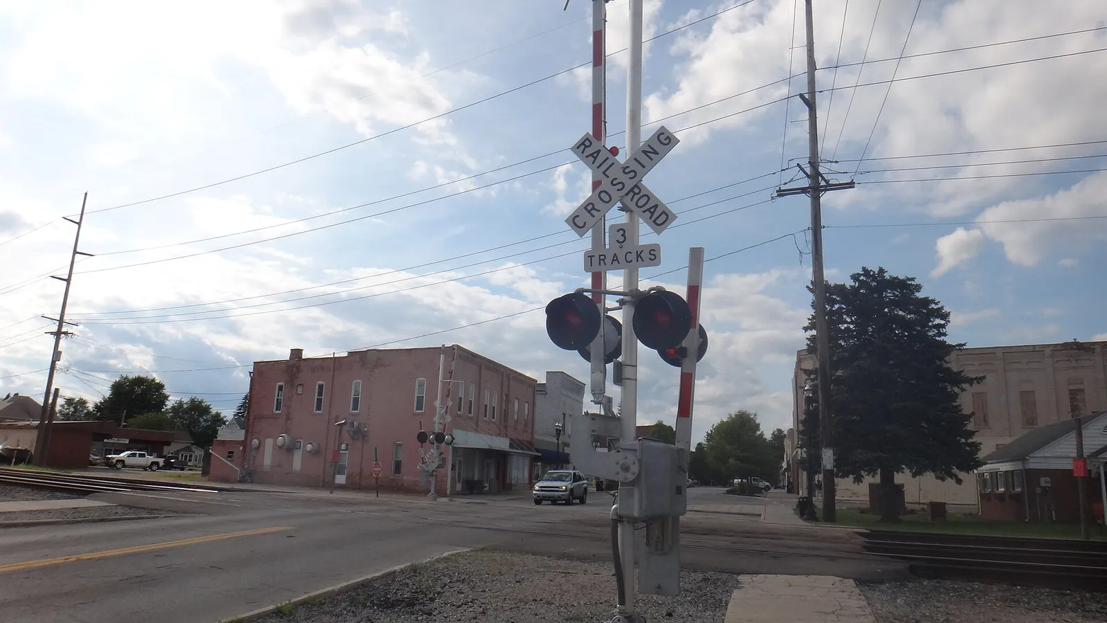 Downtown Swanton, Ohio.