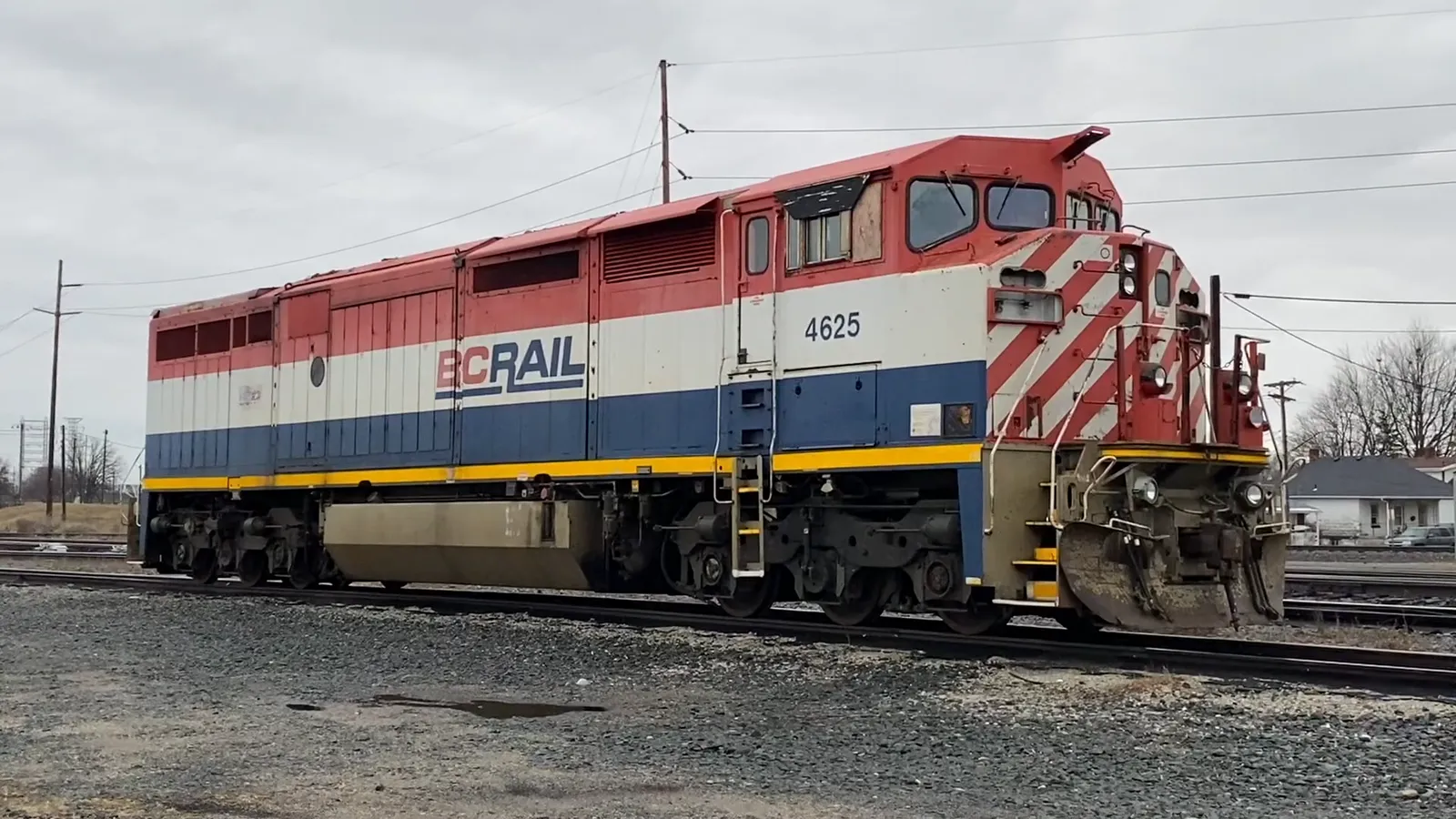 BC Rail 4625 at Walbridge, Ohio on December 30, 2022.