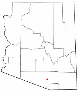 View of the AZMap doton Three Points area