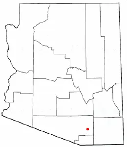View of the AZMap doton Vail area