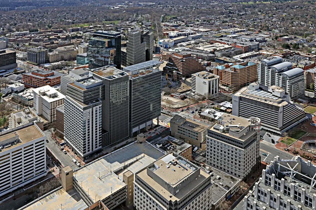Bethesda Maryland Looking SW at the Downtown Area.tif
