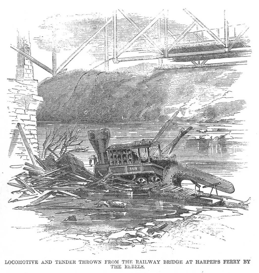 Harper's Weekly woodcut illustration from July 20, 1861
