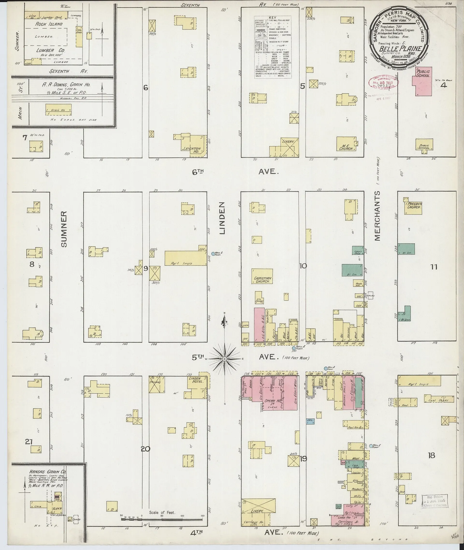 Mar 1893. 1 Sheet(s).