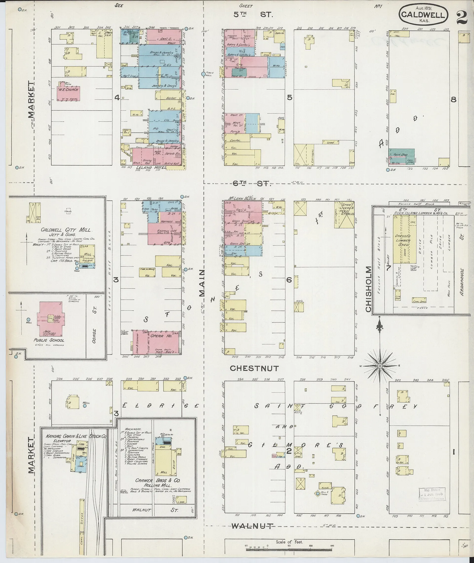 Aug 1891.   2 Sheet(s).